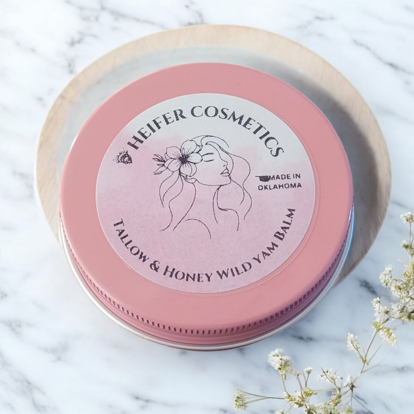 Tallow and Honey Wild Yam Balm, 2 oz.