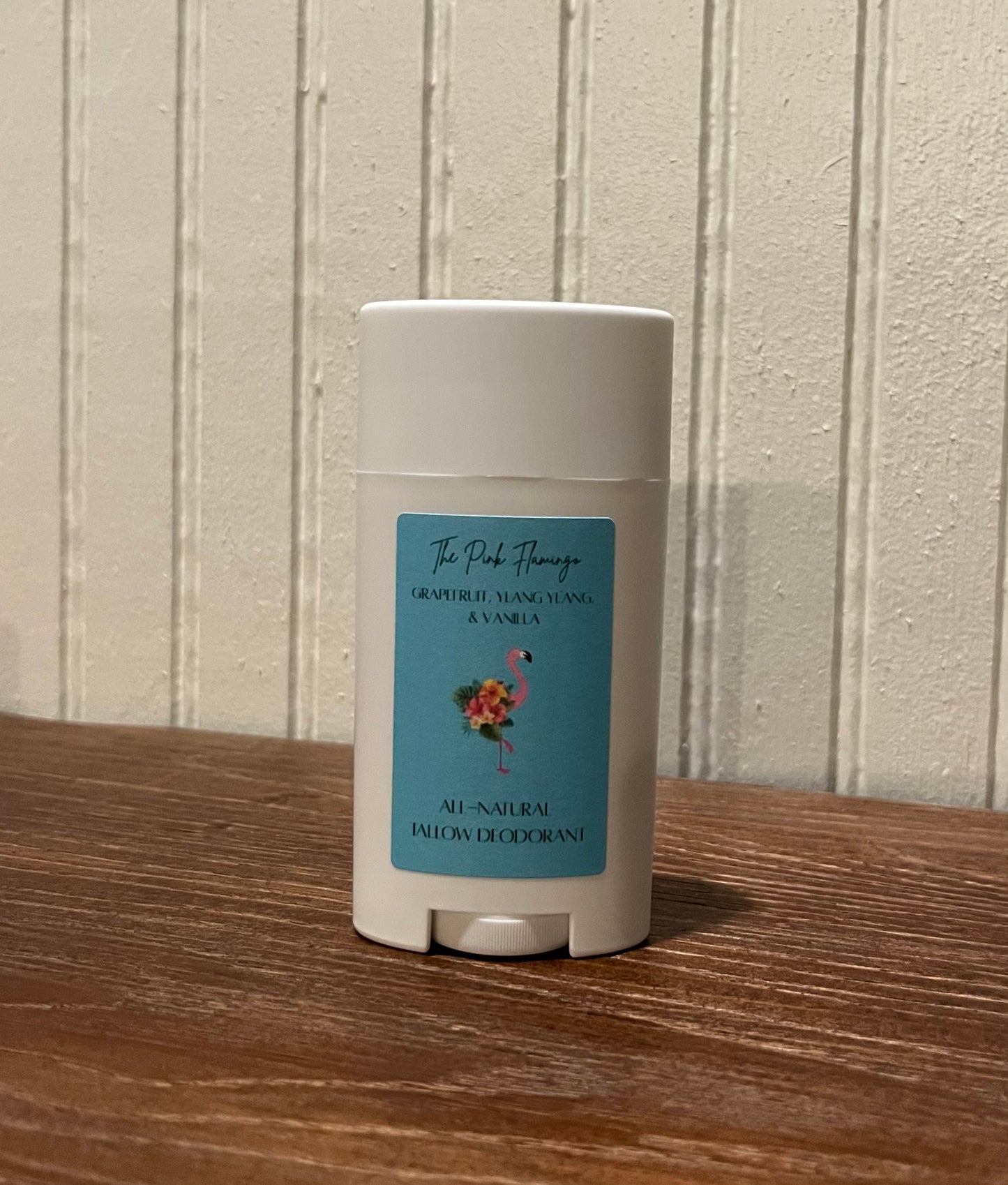 The Pink Flamingo- All-Natural Tallow Deodorant, 2 oz.