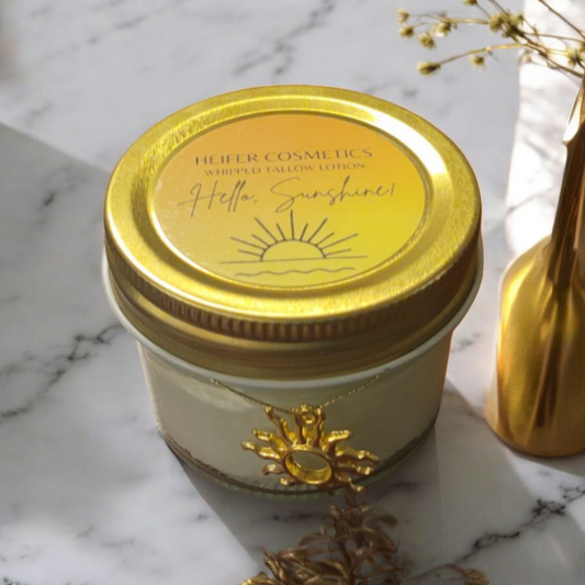 Hello, Sunshine! Whipped Tallow Lotion - 4 oz.