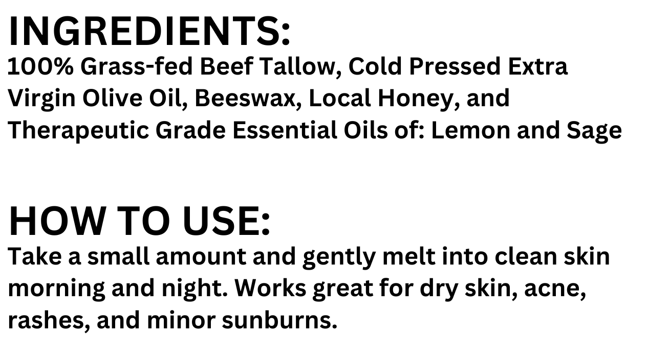 Hello, Sunshine! Whipped Tallow Lotion - 4 oz.