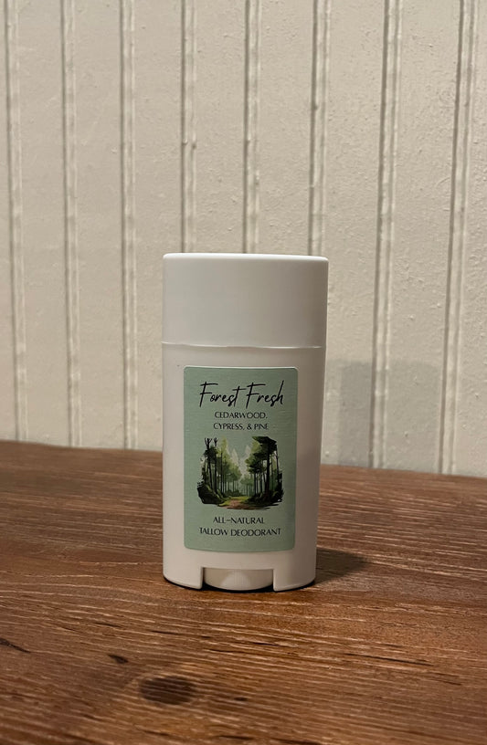 Forest Fresh- All-Natural Tallow Deodorant, 2 oz.