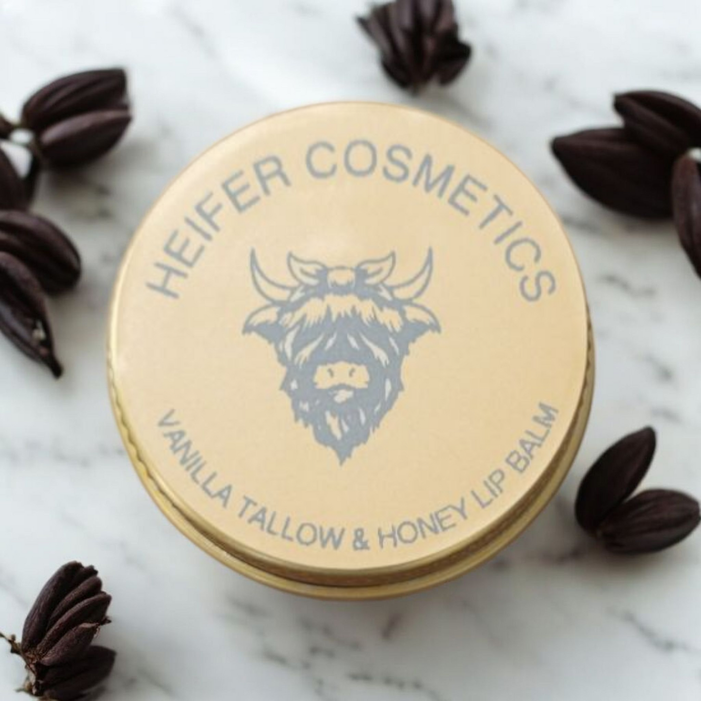 Vanilla Tallow and Honey Lip Balm, .5 oz.